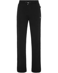 Philipp Plein - Fleece Tracksuit Pants Plein Tape - Lyst