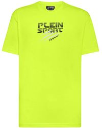 Philipp Plein - Logo-print Crew-neck T-shirt - Lyst