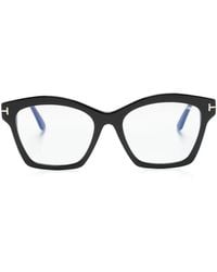 Tom Ford - Light-Filtering Butterfly-Frame Glasses - Lyst