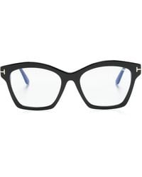 Tom Ford - Light-Filtering Butterfly-Frame Glasses - Lyst