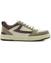 HTC - Starlight Panelled Suede Sneakers - Lyst