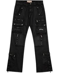Godspeed - Waxed Flared Cargo Pants - Lyst