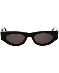 Palm Angels - Lunettes De Soleil Griffith À Monture Ovale - Lyst