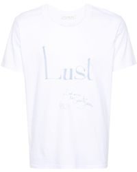 Ludovic de Saint Sernin - T-Shirt mit Logo-Print - Lyst