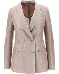 Tagliatore - Paris Double-Breasted Parigi Blazer - Lyst