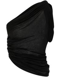 Rick Owens - Asymmetrical Twisted T-Shirt For - Lyst