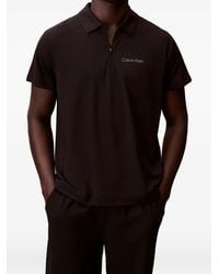 Calvin Klein - Logo-Detail Polo Shirt - Lyst