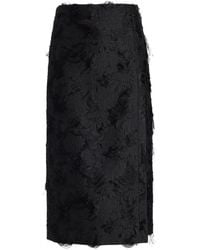 Proenza Schouler - Dalma Jacquard Midi Skirt - Lyst