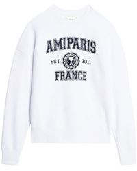 Ami Paris - Sweatshirt mit "Paris France"-Print - Lyst