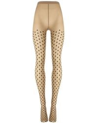 Wolford - Floral-Dot 20 Tights - Lyst