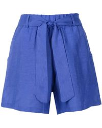 Amir Slama - Belted Elasticated Short Shorts - Lyst