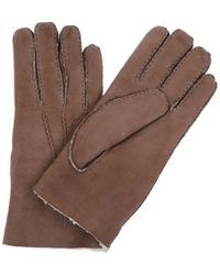 Eleventy - Leather Shearling Gloves - Lyst