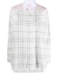 Marni - Fine-check Long-sleeve Cotton Shirt - Lyst