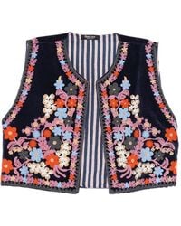 BLAKLACE - Floral-Embroidered Blouse - Lyst