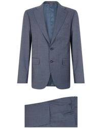 Canali - Single-Breasted Wool Jacket - Lyst