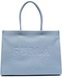 Furla - Opportunity Logo-debossed Tote Bag - Lyst