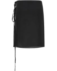 MISENITHE - Jude Wrap Mini Skirt - Lyst