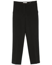 GANT - Slim-Fit Cropped Trousers - Lyst