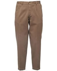 Briglia 1949 - Pleated Elasticated-Waist Trousers - Lyst