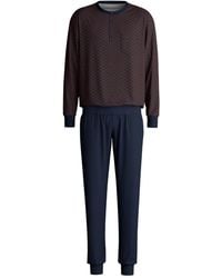 CALIDA - Geometric-Print Pyjama - Lyst