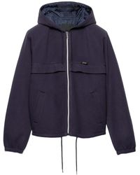 Prada - Zipped Hooded Jacket - Lyst