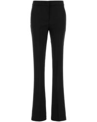 Blumarine - Gabardine Flared Trousers - Lyst