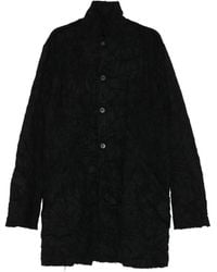 D HYGEN - Crinkled-Effect Coat - Lyst