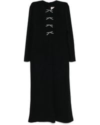 Elie Saab - ビジューリボン ミディドレス - Lyst