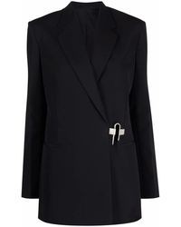 Givenchy - Padlock-Detail Wool Blazer - Lyst