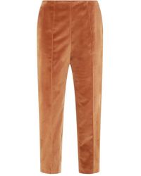 Marni - Pantalon En Velours À Détails De Coutures - Lyst