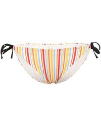 lemlem - Mokati Striped String-Tie Bikini Bottoms - Lyst