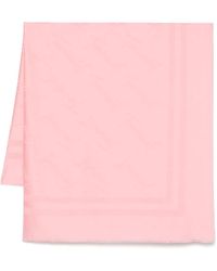 Twinset - Logo-Jacquard Scarf - Lyst