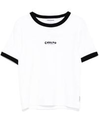 Chocoolate - T-Shirt Con Logo Ricamato - Lyst