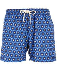 Peninsula - Short De Bain À Imprimé Géométrique - Lyst