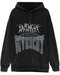 Givenchy - Hoodie Met Borduurwerk - Lyst