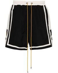 Rhude - Shorts sportivi con design color-block - Lyst