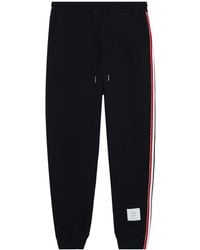Thom Browne - Rwb Stripe Loopback Track Pants - Lyst
