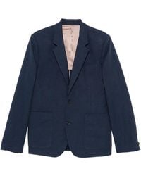 Paul Smith - Blazer Boutonné À Poches À Rabat - Lyst