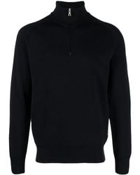 Orlebar Brown - Lennard Zip-Up Merino-Wool Jumper - Lyst