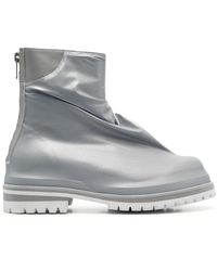 424 - Metallic Ankle Boots - Lyst