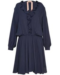 N°21 - Robe Courte À Volants - Lyst