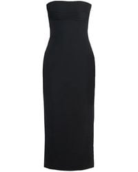 Axel 113 - Robe Mi-Longue Margot Sans Bretelles - Lyst