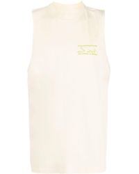 Martine Rose - Embroidered-logo Tank Top - Lyst