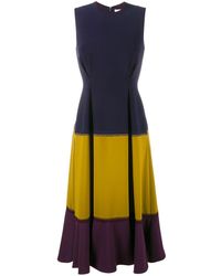 ROKSANDA Ambree Sleeveless Dress - Meerkleurig
