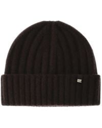 Herno - Ribbed-Knit Cashmere Beanie - Lyst