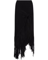 Philosophy Di Lorenzo Serafini - Fringed Maxi Skirt - Lyst