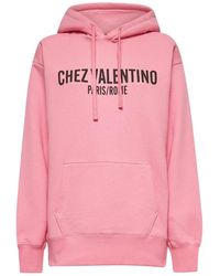 Valentino Garavani - Chez-Print Hoodie - Lyst