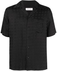 Ernest W. Baker - Jacquard-pattern Short-sleeve Shirt - Lyst
