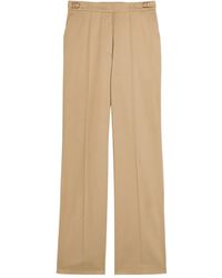 Gabriela Hearst - Vesta Buckle-Detail Trousers - Lyst