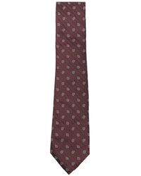 ZEGNA - Cravate À Imprimé Géométrique - Lyst